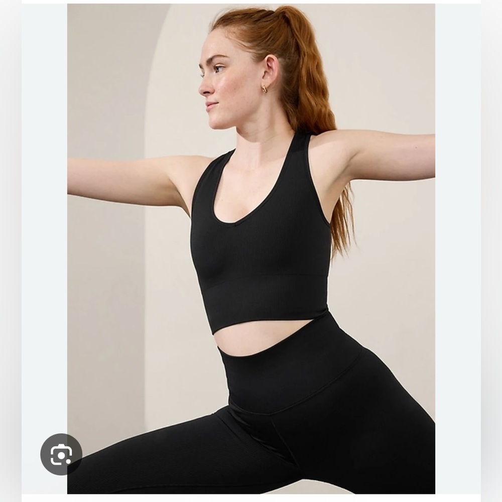 Athleta Aurora Crop Rib Tank